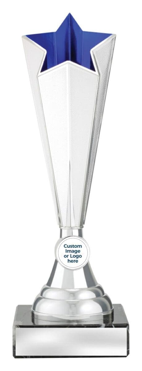 Megstar Silver Blue Trophy - Image 3