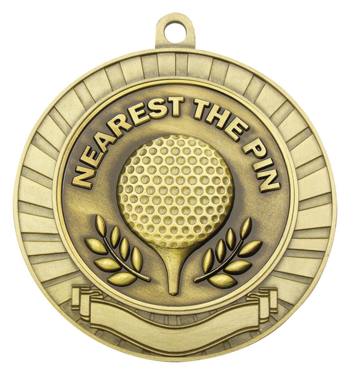 Eco Scroll Golf Nearest the Pin Medal