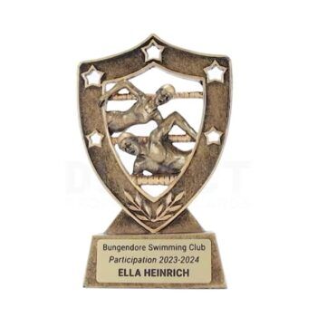 Swimming Gold Shield