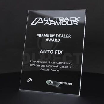 Acrylic Precision Plaque Trophy