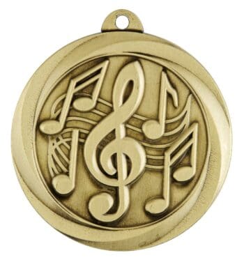 Music Econo Medal Gold