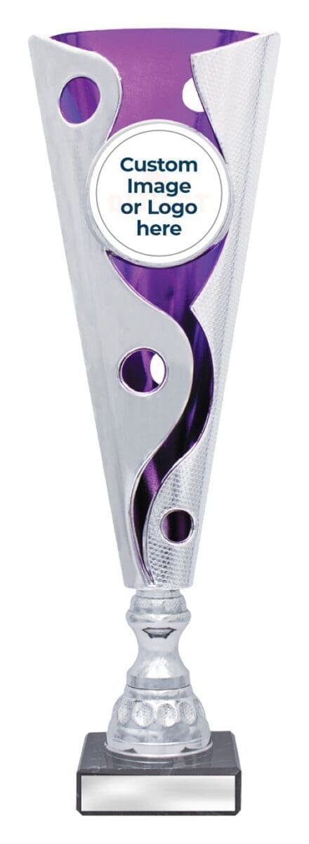 Megstiva Silver Purple Cup