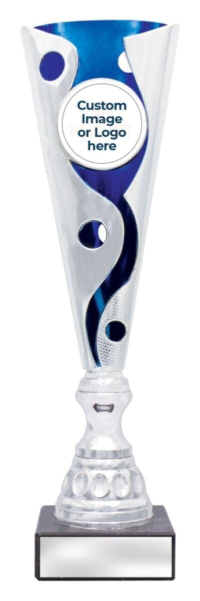 Megstiva Silver Blue Cup - Image 2