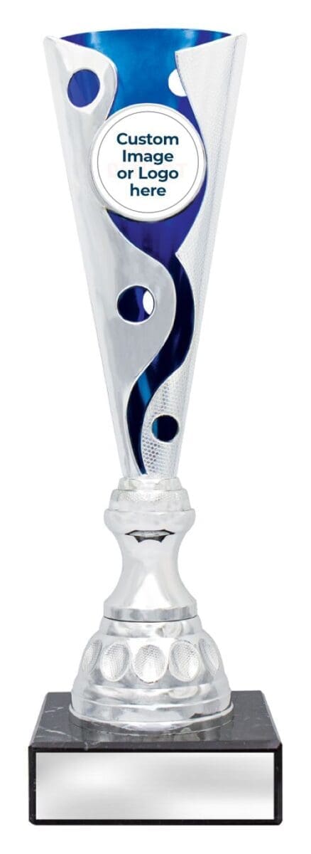 Megstiva Silver Blue Cup - Image 4