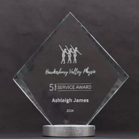 Spectra Quartz Glass Trophy