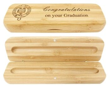 Bamboo Pen Box Single