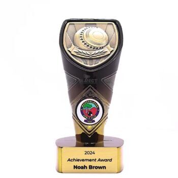 Serpent Lawn Bowl Ball Trophy