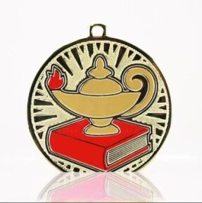 Ignition Academic Shiny Gold Medal