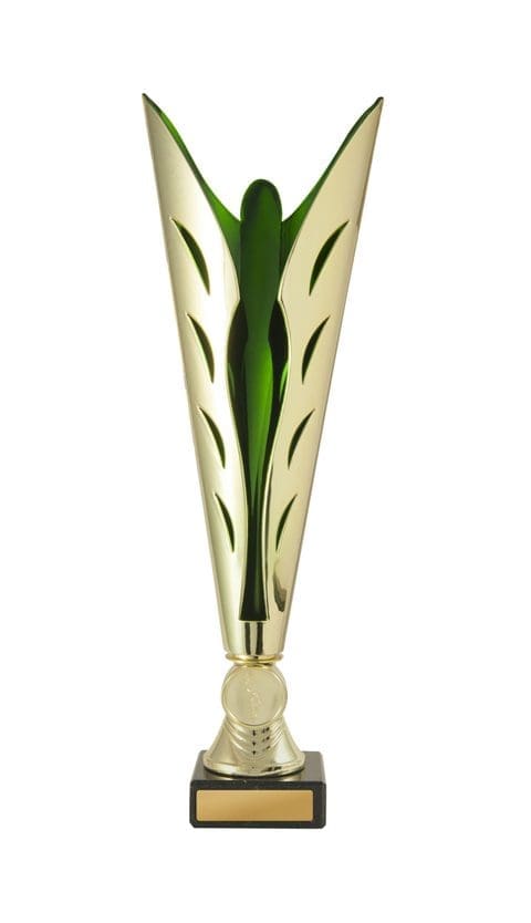 Silhouette Cup Gold Green