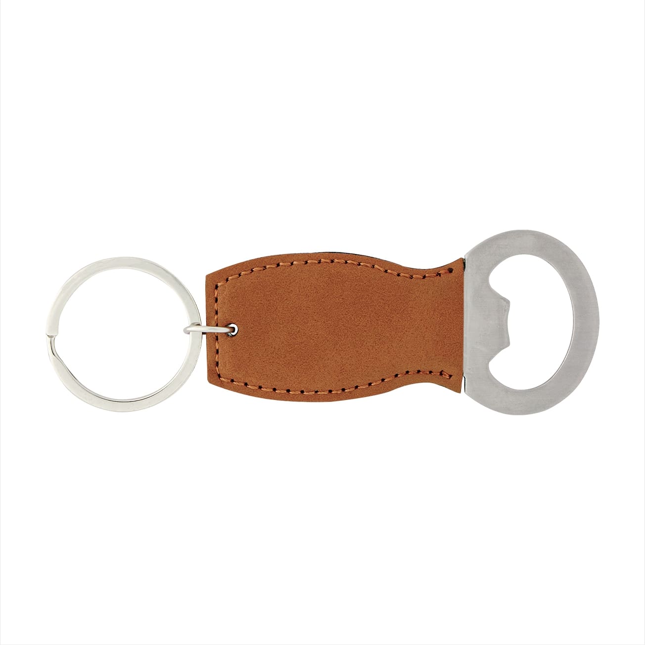Leatherette Keychain Bottle Opener - Image 2