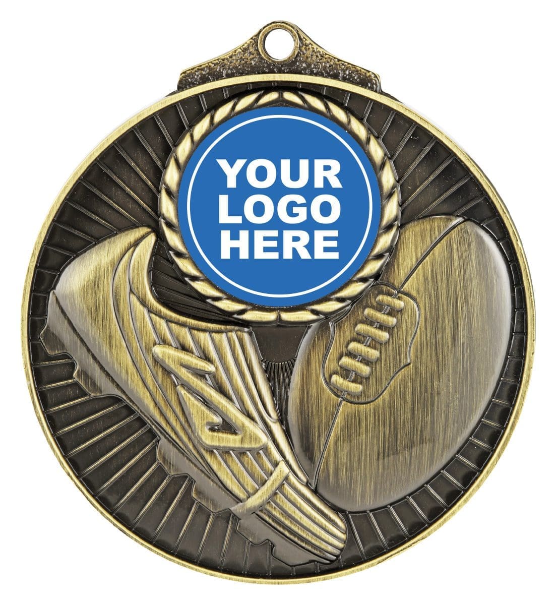 Sunlite Logo Aussie Rules Medal