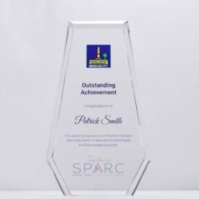 Lunex Acrylic Colour Trophy
