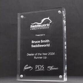 Acrylic Sabrix Block Trophy