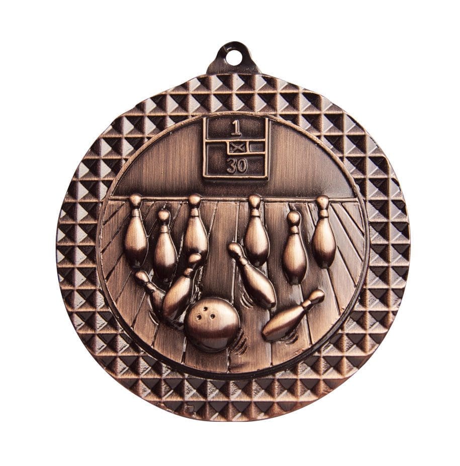 Checkered Tenpin Medal - Image 3