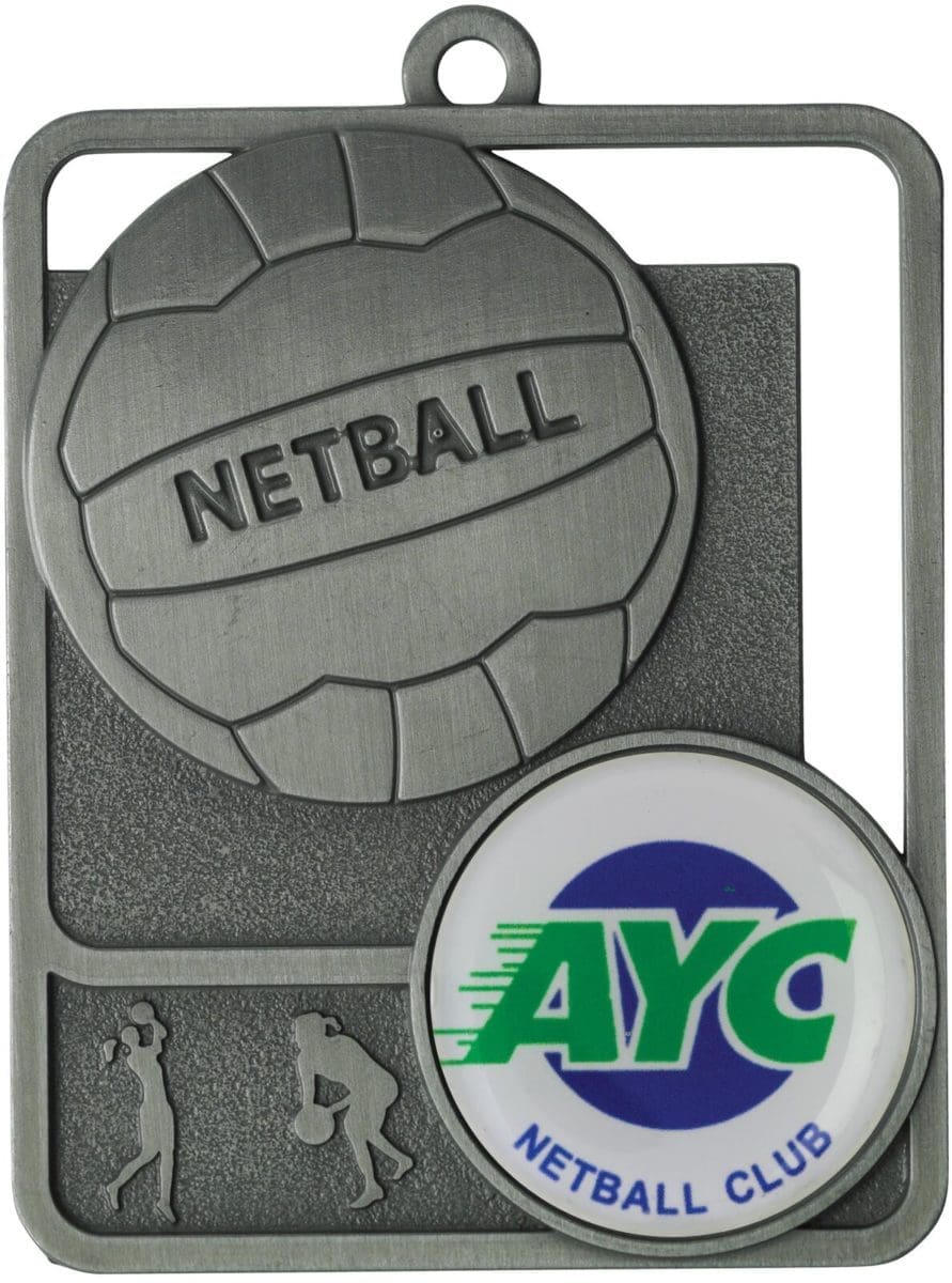 Rosetta Logo Netball Medal - Image 2