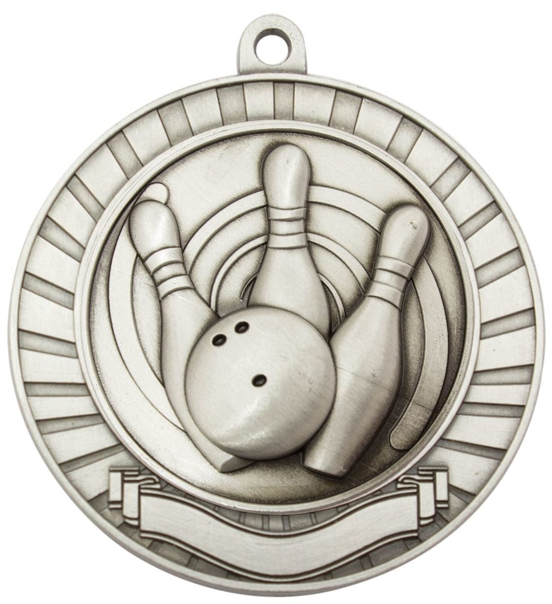 Eco Scroll Tenpin Medal - Image 2