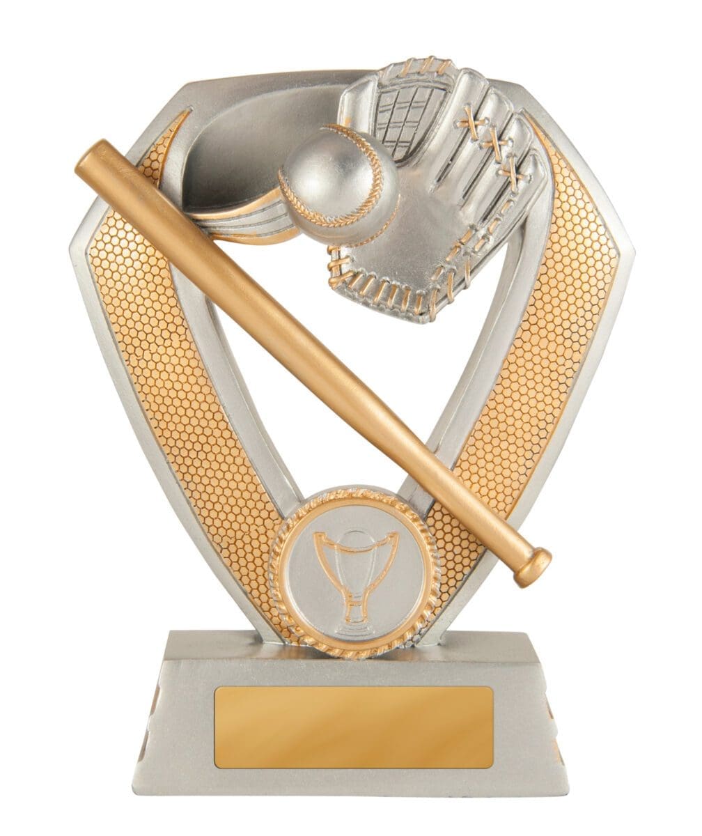 Shield Baseball Trophy - Image 3