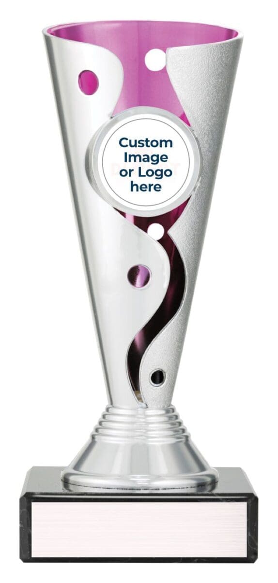 Festiva Silver Pink Cup