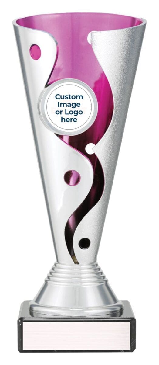 Festiva Silver Pink Cup - Image 3