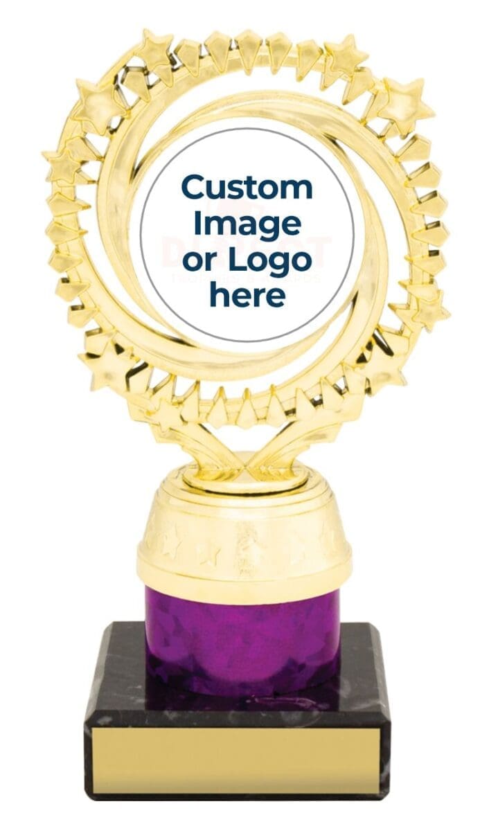 Interstella Gold Purple Trophy