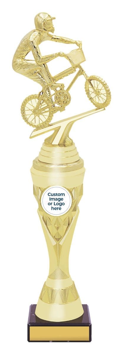 BMX Trajectory Gold Trophy