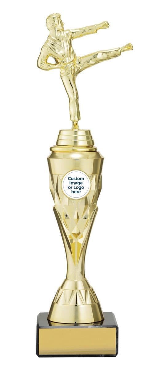 Martial Arts Trajectory Gold Trophy - Image 2