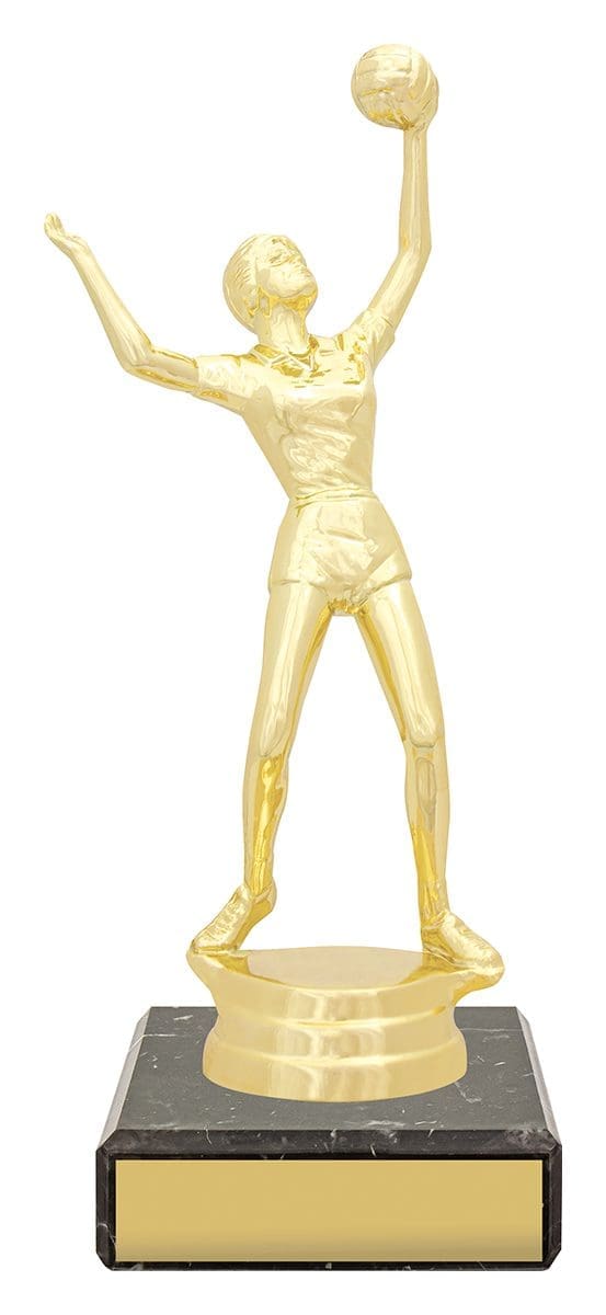 Female Volleyball Figure Trophy