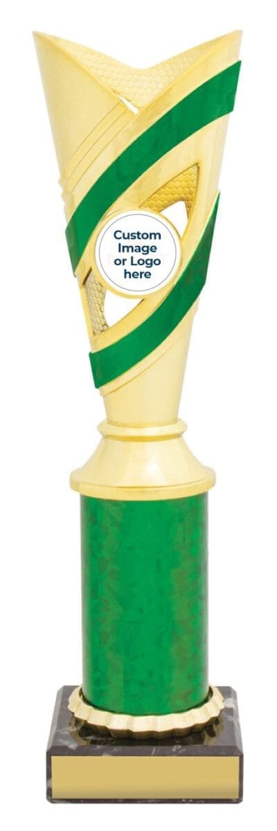 Contour Gold Green Trophy Cup - Image 4