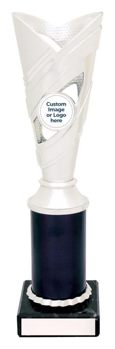 Contour Silver Black Trophy Cup - Image 4