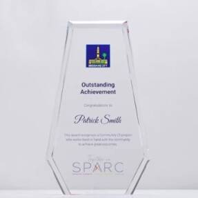 Lunex Acrylic Colour Trophy