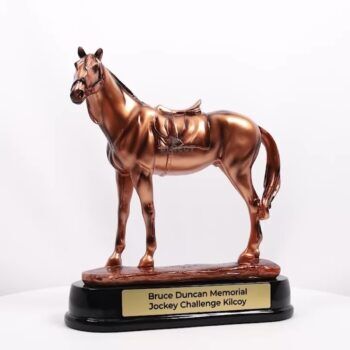 Bravion Horse Bronze Champion Trophy