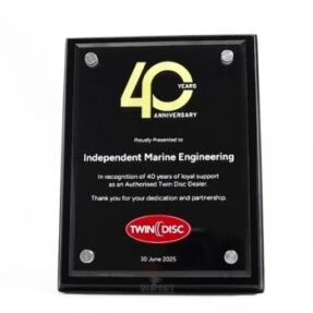 Acrylic Black Colour Plaque Award