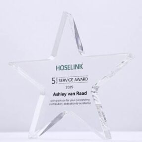 Acrylic Star Colour Trophy