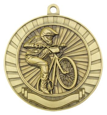Eco Scroll BMX Medal