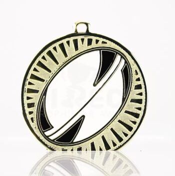 Ignition Rugby Shiny Gold Medal