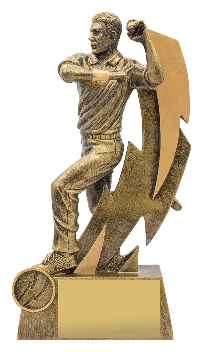 Electrify Cricket Bowler Trophy - Image 4