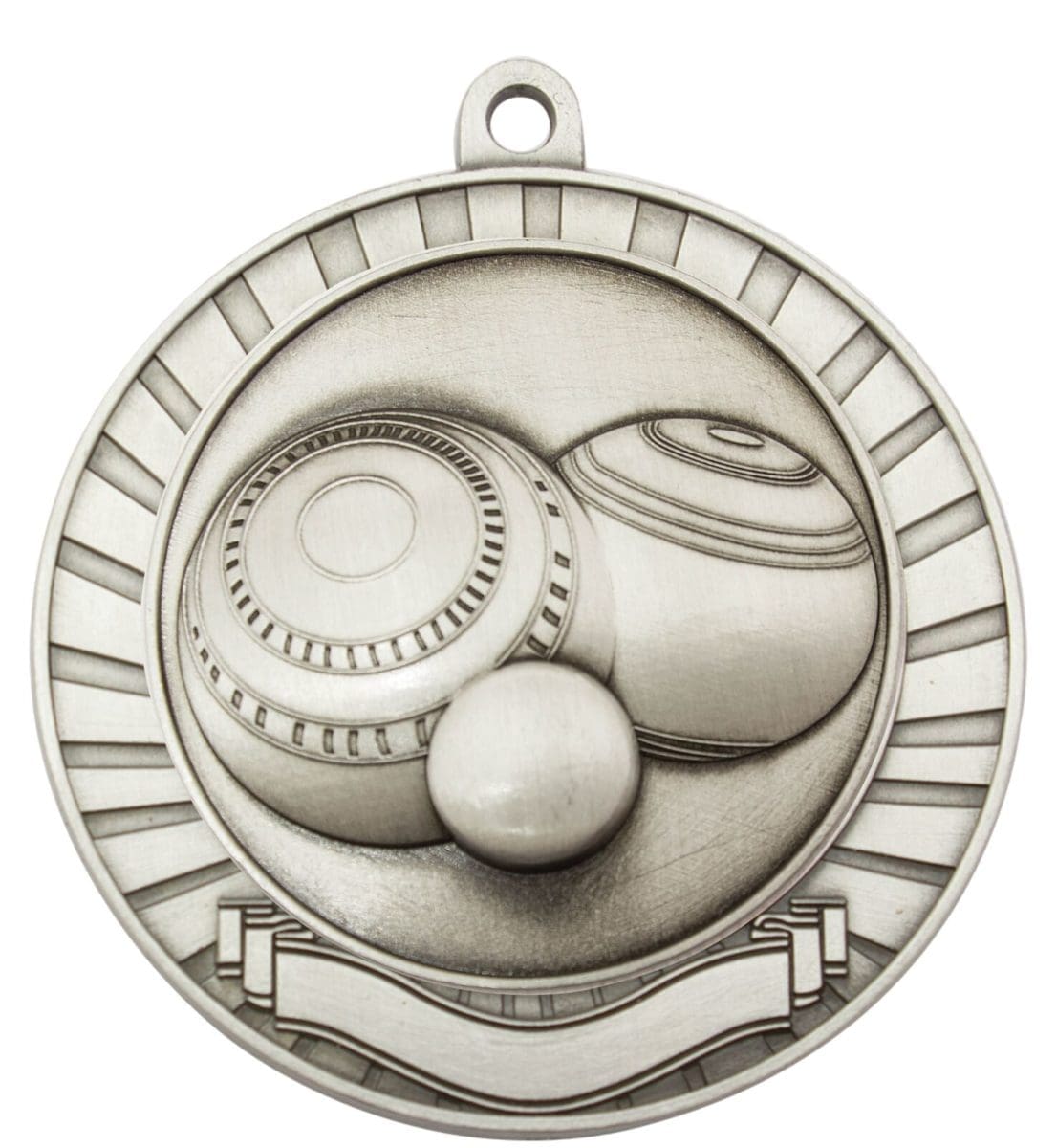 Eco Scroll Bowls Medal - Image 2