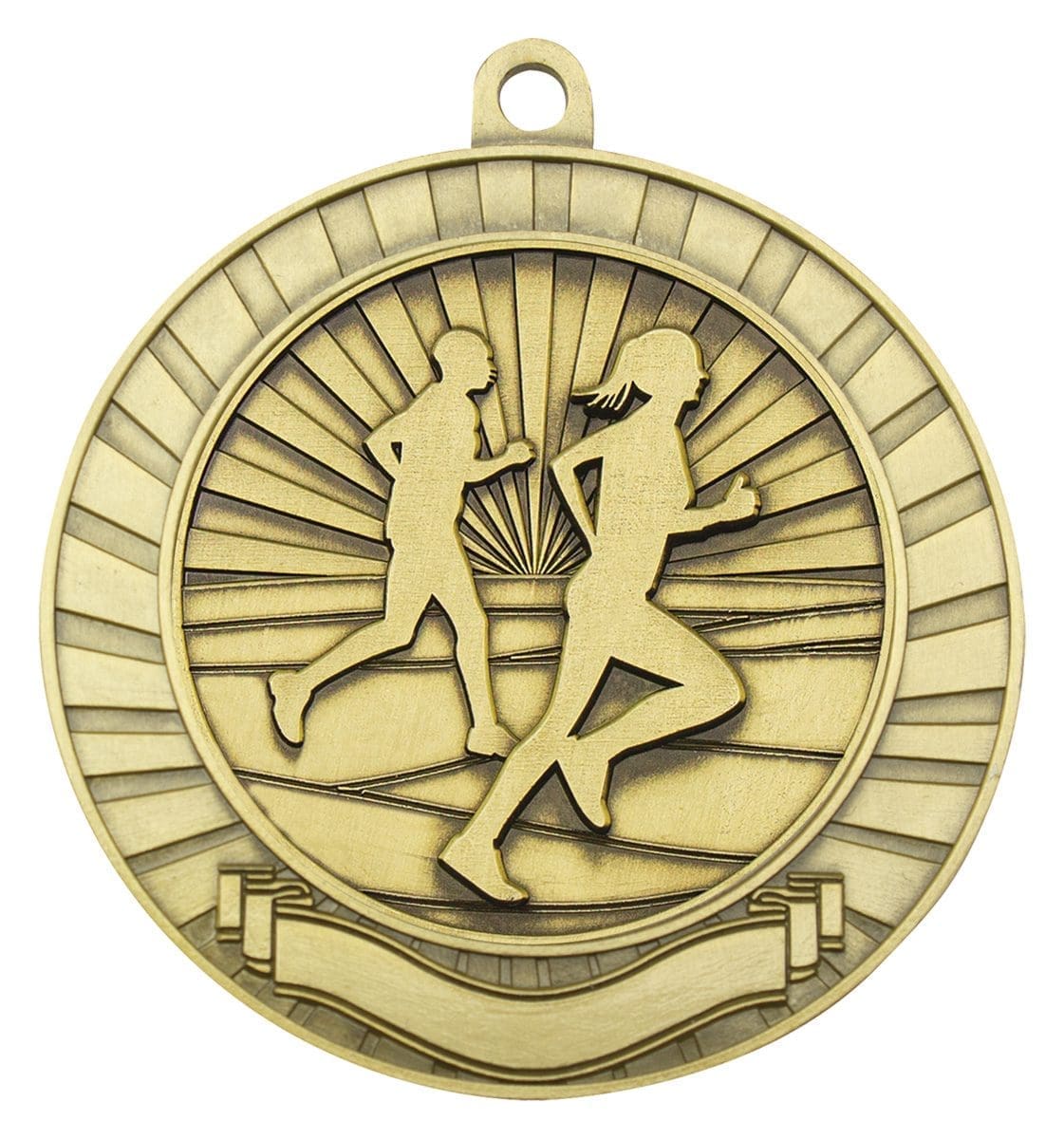 Eco Scroll Cross Country Medal