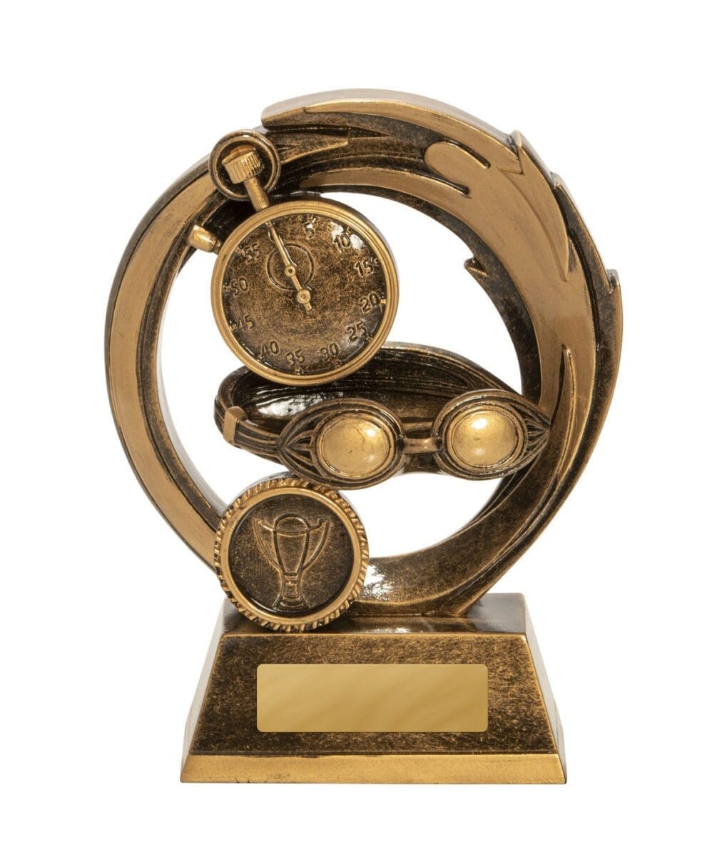 Azzurro Series Swimming Trophy - Image 2
