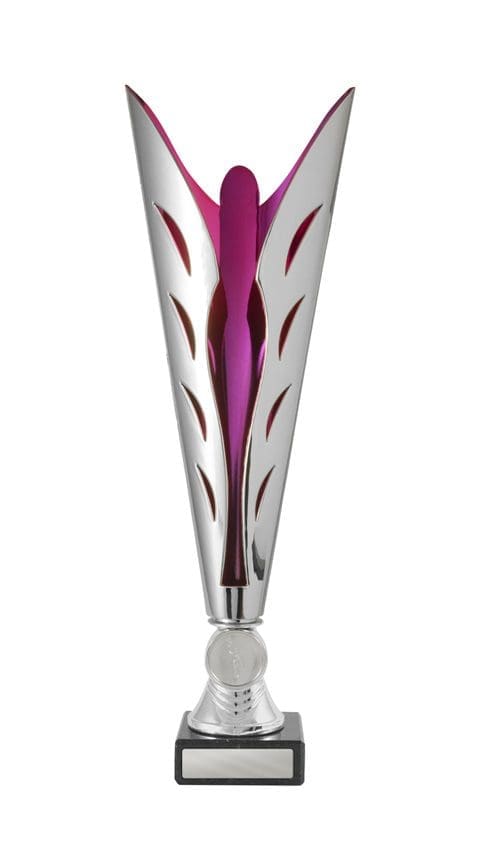 Silhouette Cup Silver Pink