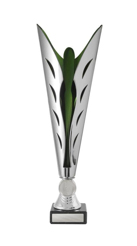 Silhouette Cup Silver Green