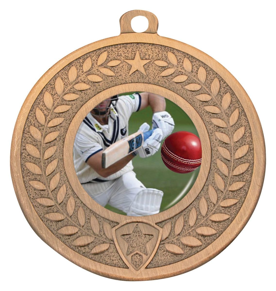 Distinction Cricket Batting Medal - Image 5