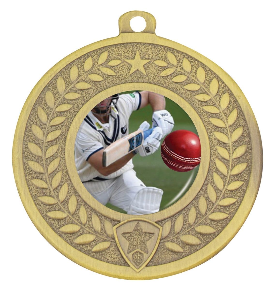 Distinction Cricket Batting Medal