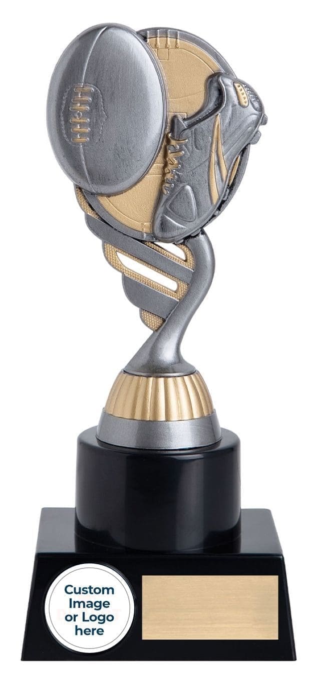 Enigma Silver Aussie Rules Trophy - Image 3