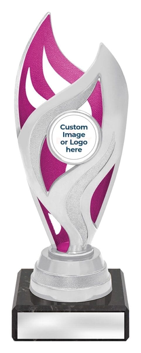 Oracle Silver Pink Trophy