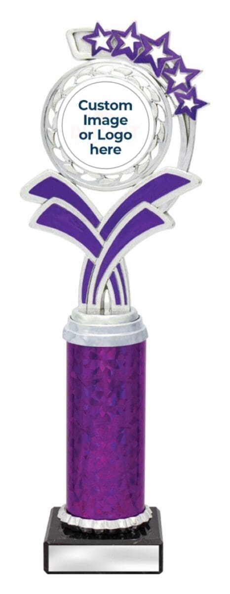 Java Silver Purple Trophy - Image 4
