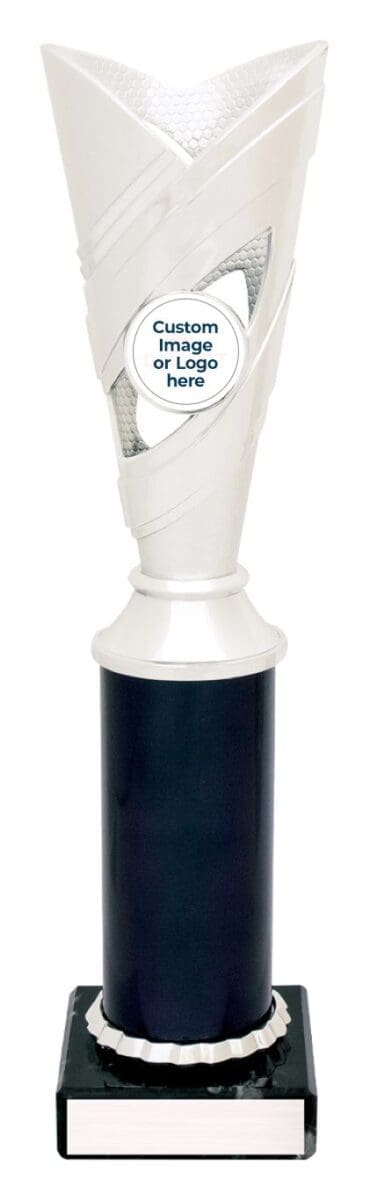 Contour Silver Black Trophy Cup - Image 5