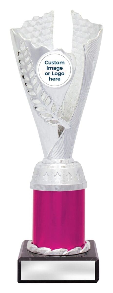 Enigma Silver Pink Trophy Cup - Image 3