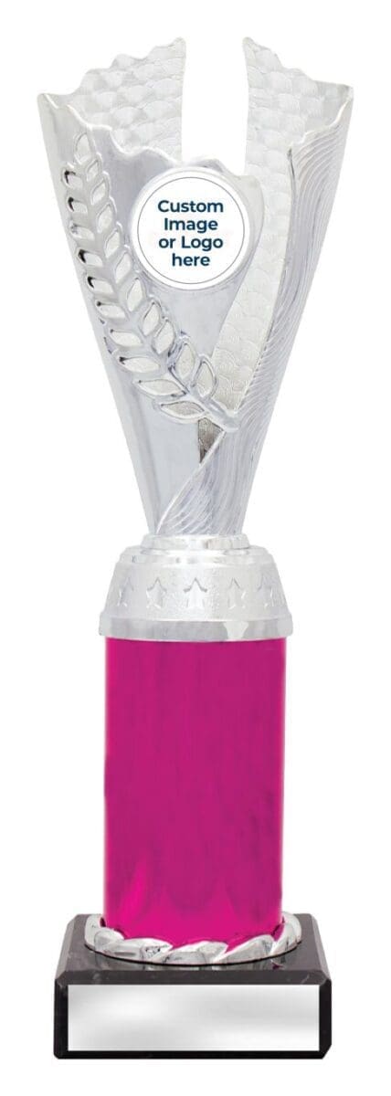 Enigma Silver Pink Trophy Cup - Image 4