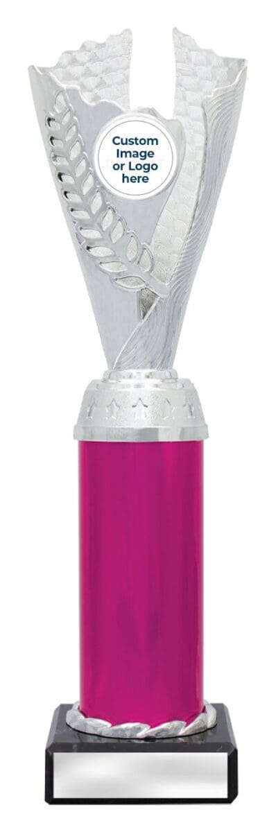 Enigma Silver Pink Trophy Cup - Image 5
